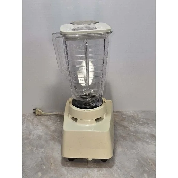 Osterizer Galaxie Blender GUC Vintage Retro Kitchen Appliance 8 Speed - Picture 4 of 8